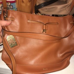 Ralph Lauren purse. GUC-some ink marks inside.